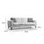 ATELIER DEL SOFA Sofa trosed Nordic 3 Seater Beige