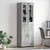 Highboard FLORIN Siva Sonoma 60 x 35 x 182 cm Konstruirano drvo