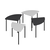 Hanah Home Klub sto Emma 8920, 90x42x42 cm, Crni
