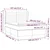 Vidaxl Box spring postelja z vzmetnico temno rjav 140x190 cm blago