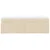 vidaXL Box spring postelja z vzmetnico krem 90x200 cm blago