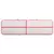 Strunjača na napuhavanje s crpkom 700 x 100 x 20 cm PVC roza
