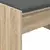 Klupa za hodnik s jastukom Sonoma hrast 103 x 38 x 40 cm