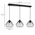 GH Viseča stropna svetilka EDISON Diamond Loft E27 LED