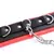 LateToBed BDSM Line High Padded Hand Cuffs Black-Red
