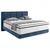 Carryhome POSTELJA BOXSPRING 160 cm x 200 cm , tekstil temno modra