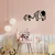 Wallity Zidna dekoracija Metal Wall Decor, 55 x 25 cm, Crna