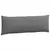 Jastučići za sofu 2 pcs Tamno siva 120 x 40 cm tkanina