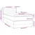 Vidaxl Box spring postelja z vzmetnico temno siva 90x200 cm blago