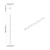 Cijev za ormar 12 pcs Srebrno 664 x 15 x 29 mm