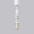 Sollux SL.1337 - Luster na sajli ARCHE 1xG9/8W/230V bela