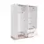 Hanah Home Ormar Base 4, 137x198x52 cm, Beli