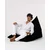 Atelier del Sofa Lazy bag Crni