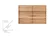 WENKO 26093100 - Rošt ACACIA 60x40 cm braon
