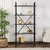 Hanah Home Polica za knjige Elysian, 90x180x33.5 cm, Crna