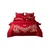 Beyond Komplet posteljina, 4 dela, 220x240cm, Crvena