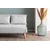 Atelier del Sofa Dvosed na razvlačenje Folde 2 Sivi
