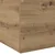vidaXL Tlorisna postelja Artisan hrast 80 x 200 cm Inženirski les