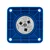 tp electric RAVNA KAMPIRSKA VTIČNICA 230V 16A/3P 75x75 MM VDE