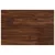 vidaXL 120 x 70 x 75 cm Masiven les akacije Temno rjava in bela