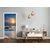 tulup.si Samolepilni tapete na vratih Sunset beach 85x205 cm