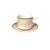 PORCELAN SET ZA KAFU 160ml 6/1 (EMB/ŽUTI) JH-COFU-YE