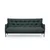 Atelier del Sofa Trosed na razvlačenje Renge 200x92x82cm Zeleni