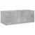 TV ormarić s LED svjetlima siva boja betona 80x35x31 cm