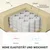 Homestar Dvosed 117x565x77 cm kremno bel