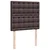 vidaXL vidaXL Box spring postelja z vzmetnico temno rjava 100x200 cm blago, (21291616)