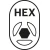 Široko dleto PRO HEX 22-5C 115 x 400 mm