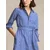 Polo Ralph Lauren Dolga srajca, modra, bela