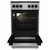 GORENJE Električni šporet GEC5A11SG sivI