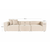 ATELIER DEL SOFA Sofa trosed Lora 3 Seater Peach