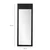 Hanah Home Samostojeće ogledalo Lotus, 55x155x2 cm, Crno