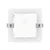 Aigostar - LED ugradna svetiljka LED/9W/230V 3000K 14,5x14,5 cm bela