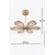 Opviq luster Aria, LED 12 W, antik