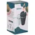 Northix Potovalna skodelica z LED prikazovalnikom temperature, 500 ml, črna