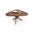 Hanah Home klub sto Oscar Ucgen 95, 95 cm, orah