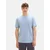 TOM TAILOR DENIM Majica  golobje modra / bela