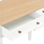 Pisaći stol smeđe-bijeli 109 5 x 45 x 77 5 cm drveni