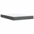 vidaXL Box spring postelja z vzmetnico temno siva 140x200 cm blago