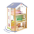 Drvena kućica za lutku Bluebird Villa Tender Leaf Toys 15 dijelova otvoreni stil s kompletnim namještajem
