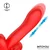 InToYou Vyron 3 Motors Thrusting & Biting Vibrator Red