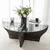 Hanah Home Klub sto Amphora, 92x36x92 cm, Antracit