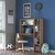 Hanah Home HA104 2025 Radni sto 113.2x141.8x40 cm, Smeđi