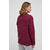 Košulja s primjesom vune Tommy Hilfiger za žene, boja: ljubičasta