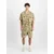 ALPHA INDUSTRIES Srajca Honolulu kaki/oliva/naravno bela
