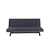 Venture Design Raztegljiv kavč Bodil 180x55 cm siv