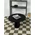 Hanah Home Klub sto Lilyum 42, 69x42x69 cm, Crni